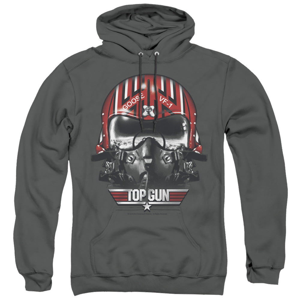 Top Gun Goose Helmet - Pullover Hoodie Pullover Hoodie Top Gun   