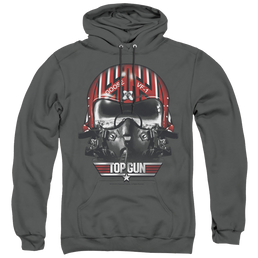 Top Gun Goose Helmet - Pullover Hoodie Pullover Hoodie Top Gun   