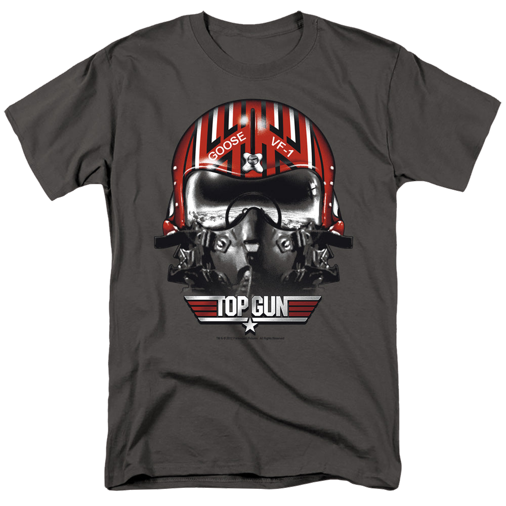 Top Gun Goose Helmet - Men's Regular Fit T-Shirt Men's Regular Fit T-Shirt Top Gun   