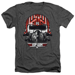 Top Gun Goose Helmet - Men's Heather T-Shirt Men's Heather T-Shirt Top Gun   