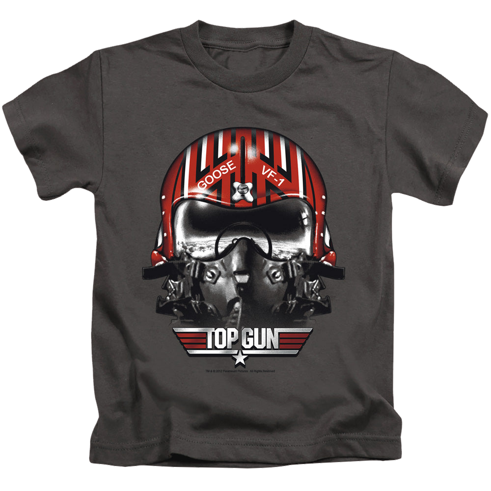 Top Gun Goose Helmet - Kid's T-Shirt Kid's T-Shirt (Ages 4-7) Top Gun   
