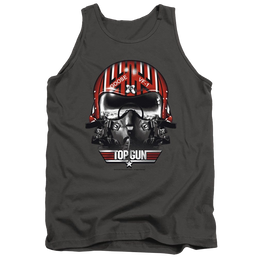 Top Gun Goose Helmet - Men's Tank Top Men's Tank Top Gun   
