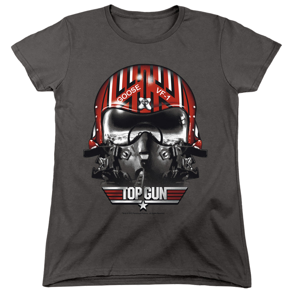 Top Gun Goose Helmet - Women's T-Shirt Women's T-Shirt Top Gun   