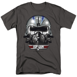 Top Gun Iceman Helmet - Men's Regular Fit T-Shirt Men's Regular Fit T-Shirt Top Gun   