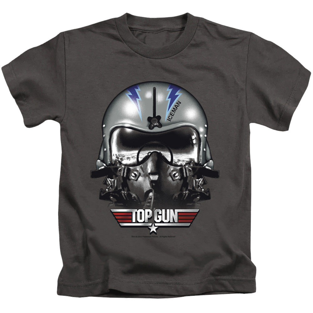 Top Gun Iceman Helmet - Kid's T-Shirt Kid's T-Shirt (Ages 4-7) Top Gun   
