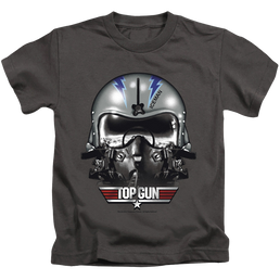 Top Gun Iceman Helmet - Kid's T-Shirt Kid's T-Shirt (Ages 4-7) Top Gun   