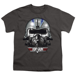 Top Gun Iceman Helmet - Youth T-Shirt Youth T-Shirt (Ages 8-12) Top Gun   