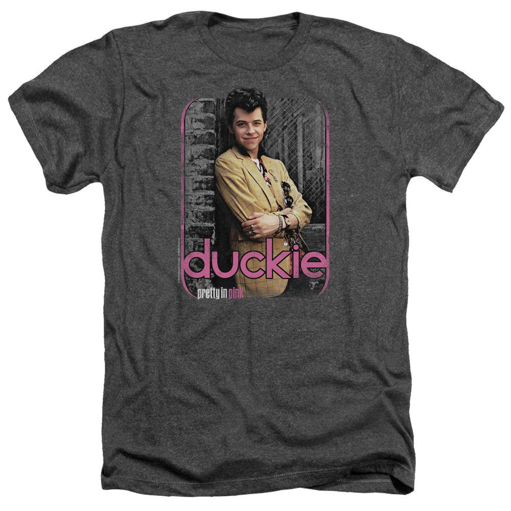 Pretty in Pink Just Duckie - Men's Heather T-Shirt Men's Heather T-Shirt Pretty in Pink   