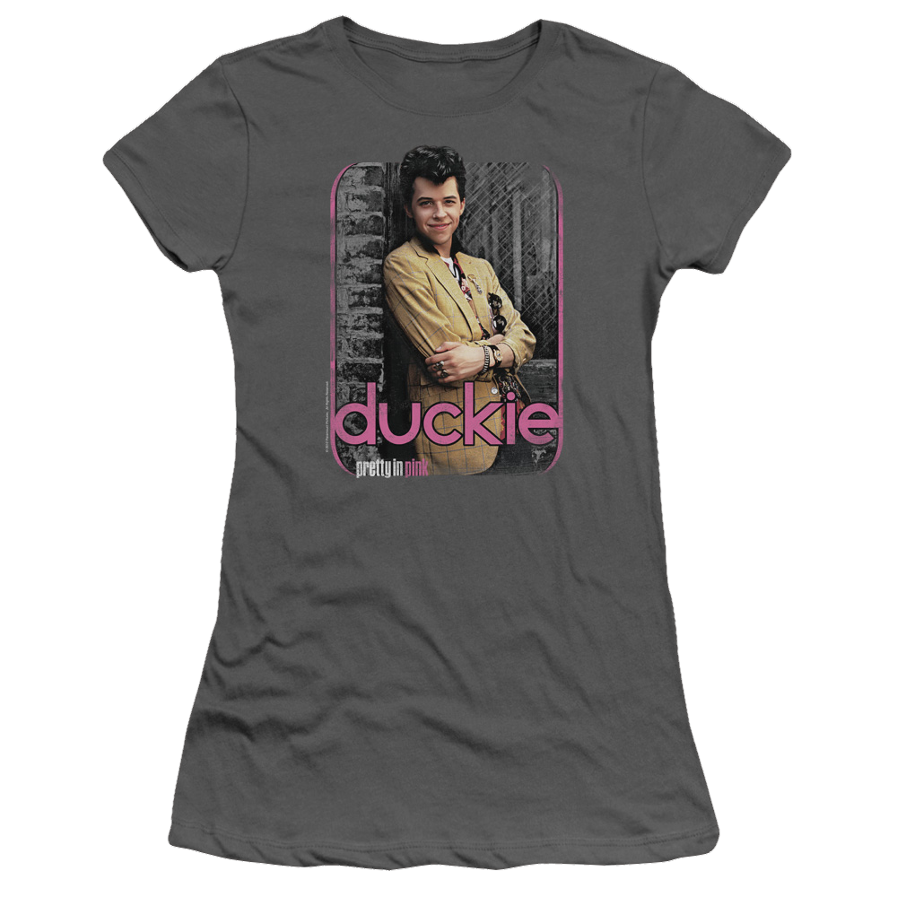 Pretty in Pink Just Duckie - Juniors T-Shirt Juniors T-Shirt Pretty in Pink   