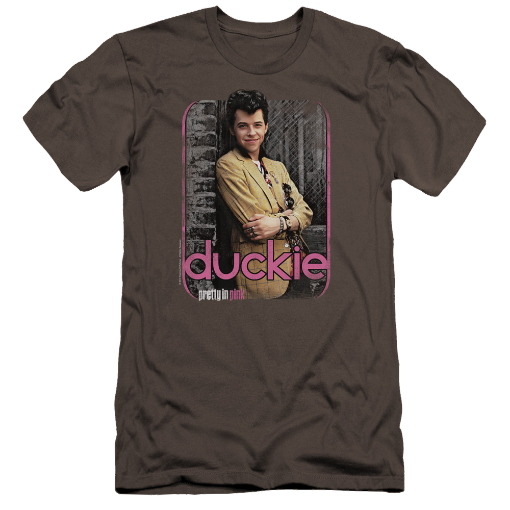 Pretty in Pink Just Duckie - Men's Premium Slim Fit T-Shirt Men's Premium Slim Fit T-Shirt Pretty in Pink   