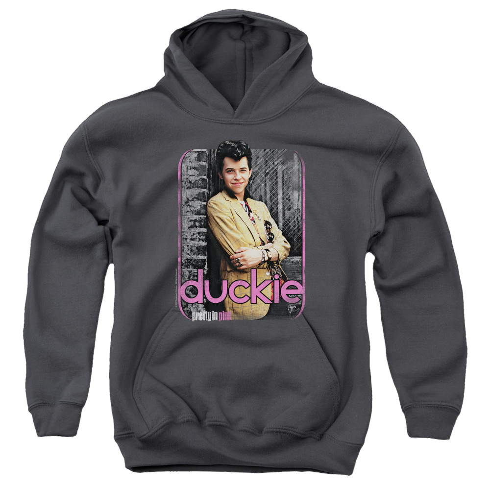 Pretty in Pink Just Duckie - Youth Hoodie Youth Hoodie (Ages 8-12) Pretty in Pink   
