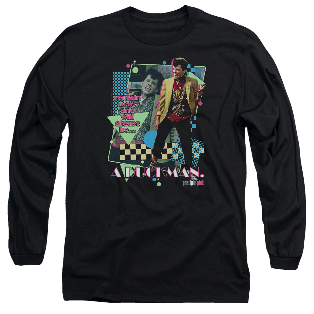 Pretty in Pink A Duckman - Men's Long Sleeve T-Shirt Men's Long Sleeve T-Shirt Pretty in Pink   