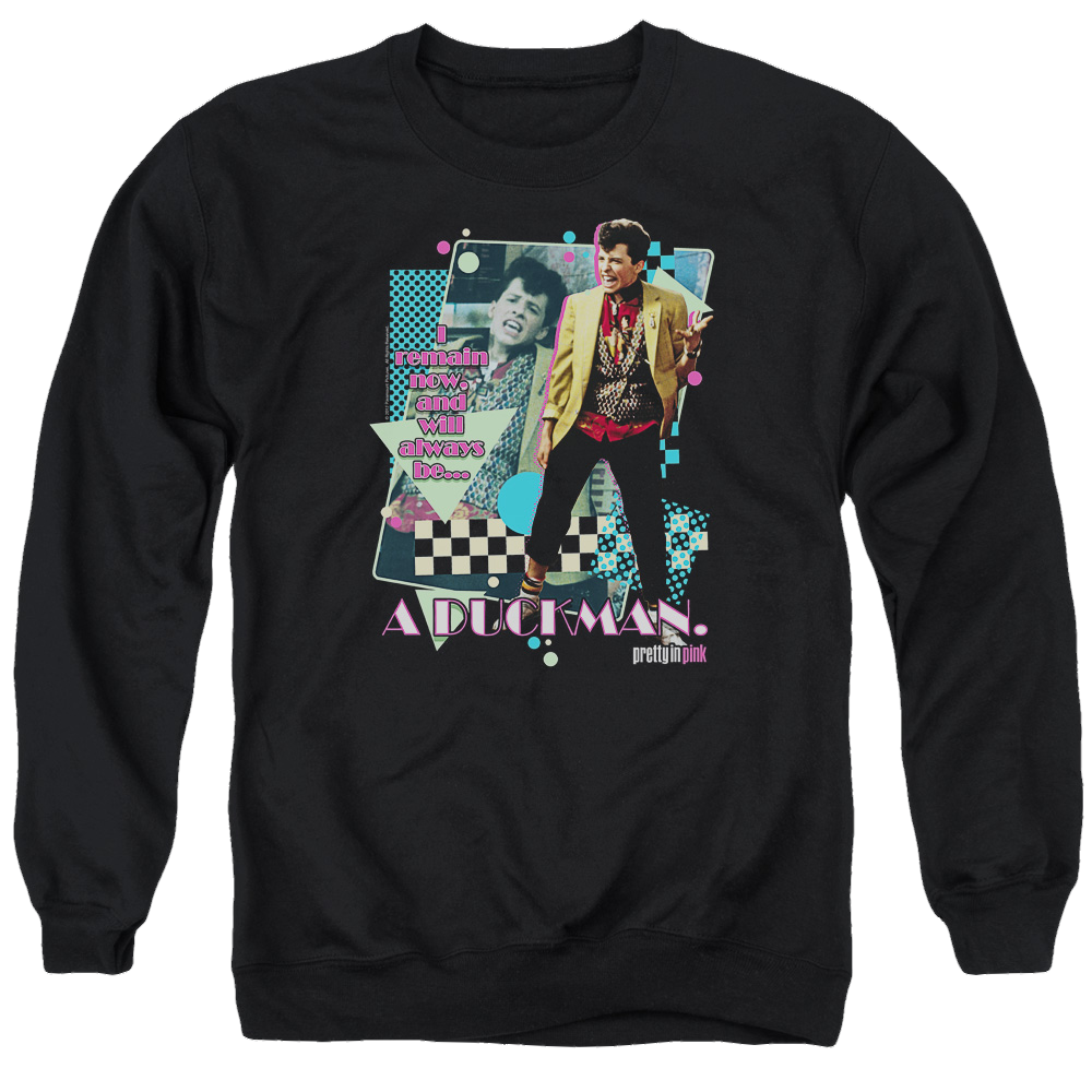 Pretty in Pink A Duckman - Men's Crewneck Sweatshirt Men's Crewneck Sweatshirt Pretty in Pink   