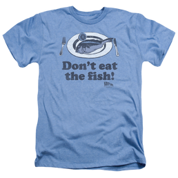 Airplane Dont Eat The Fish - Men's Heather T-Shirt Men's Heather T-Shirt Airplane   