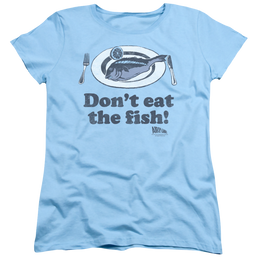 Airplane Dont Eat The Fish - Women's T-Shirt Women's T-Shirt Airplane   
