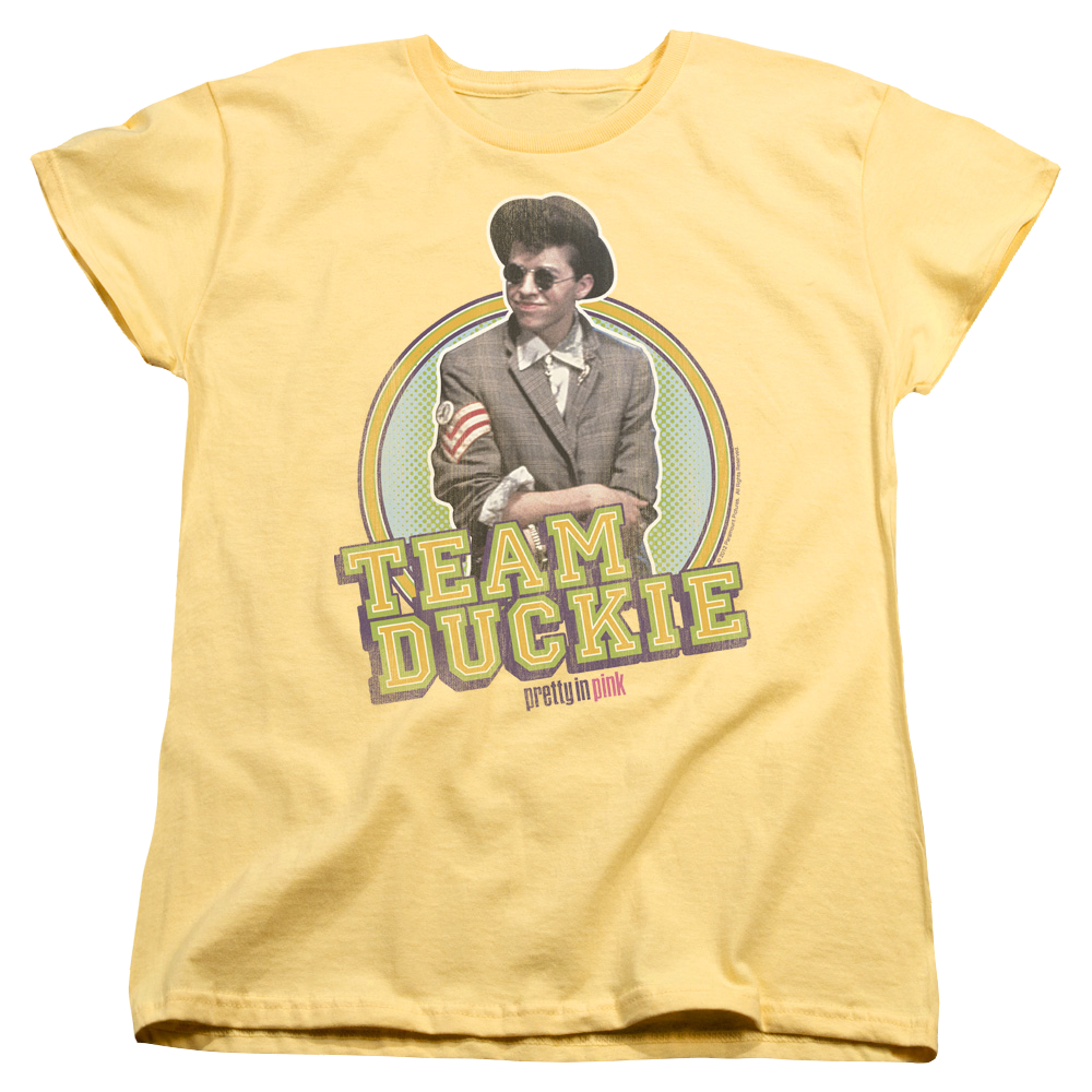 Pretty in Pink Team Duckie - Women's T-Shirt Women's T-Shirt Pretty in Pink   