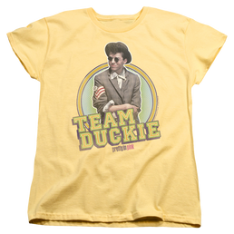 Pretty in Pink Team Duckie - Women's T-Shirt Women's T-Shirt Pretty in Pink   