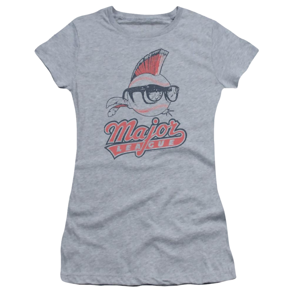 Major League Vintage Logo Juniors T-Shirt Juniors T-Shirt Major League   