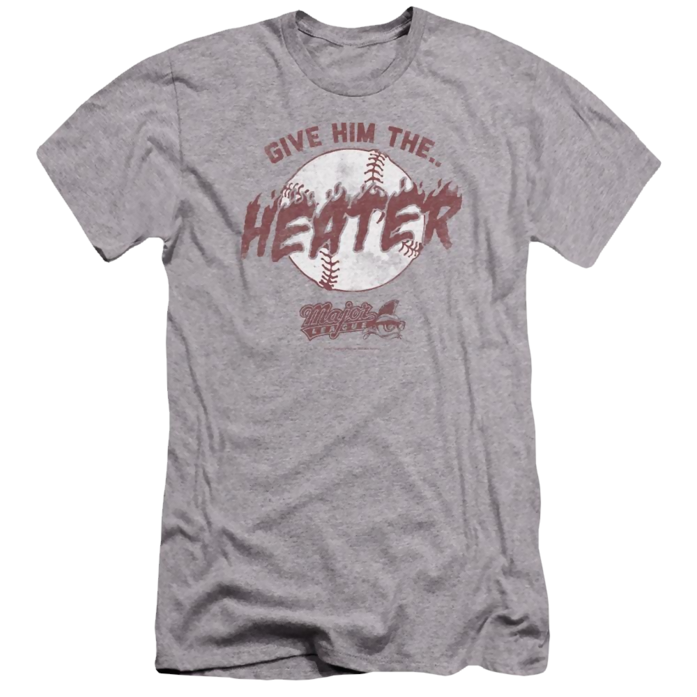 Major League The Heater Men's Premium Slim Fit T-Shirt Men's Premium Slim Fit T-Shirt Major League   