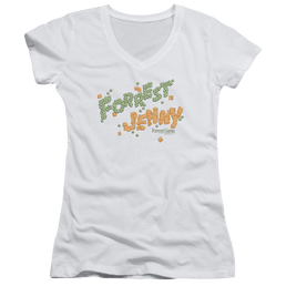 Forrest Gump Peas And Carrots - Juniors V-Neck T-Shirt Juniors V-Neck T-Shirt Forrest Gump   