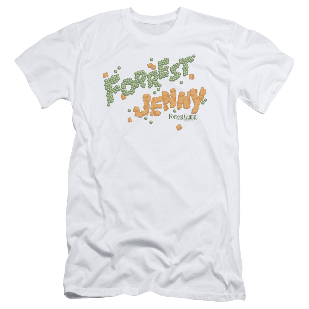 Forrest Gump Peas And Carrots - Men's Slim Fit T-Shirt Men's Slim Fit T-Shirt Forrest Gump   