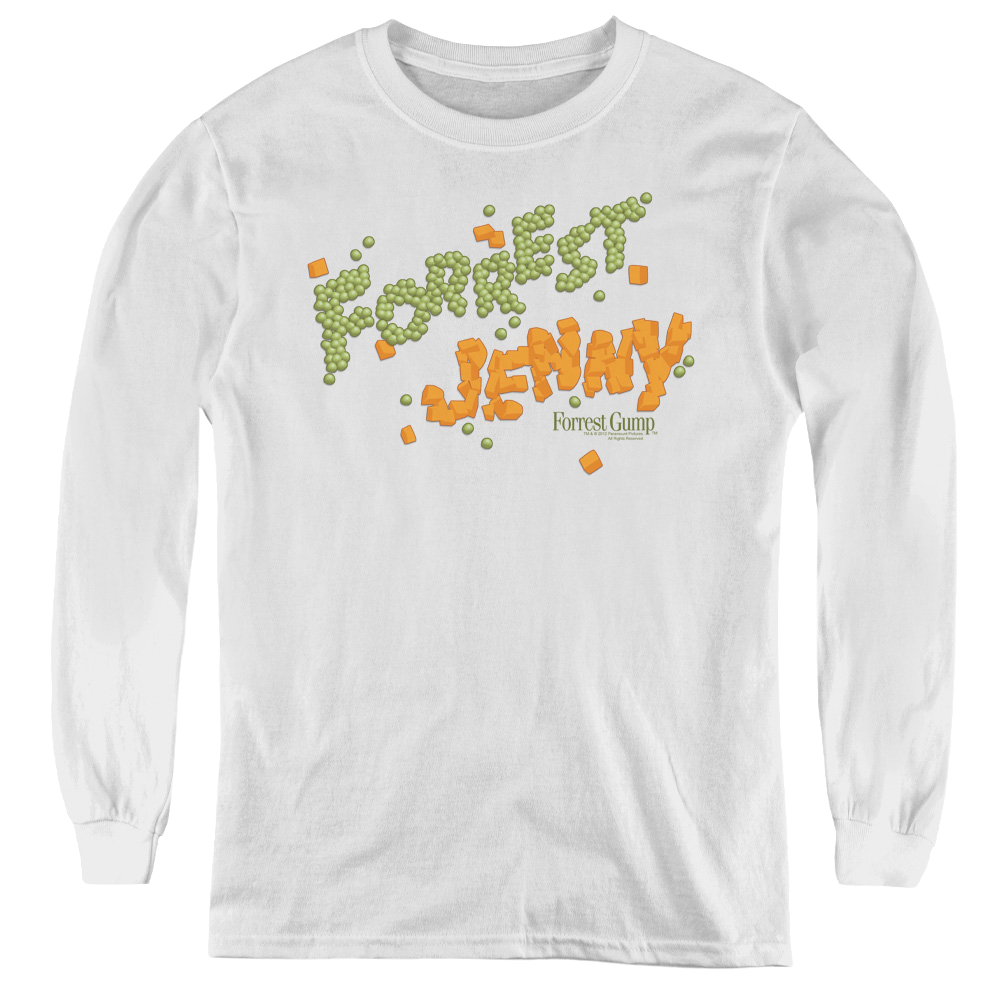 Forrest Gump Peas And Carrots - Youth Long Sleeve T-Shirt Youth Long Sleeve T-Shirt Forrest Gump   