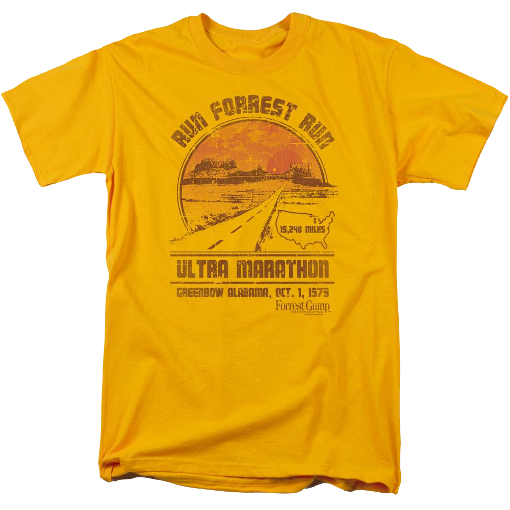 Forrest Gump Ultra Marathon - Men's Regular Fit T-Shirt Men's Regular Fit T-Shirt Forrest Gump   