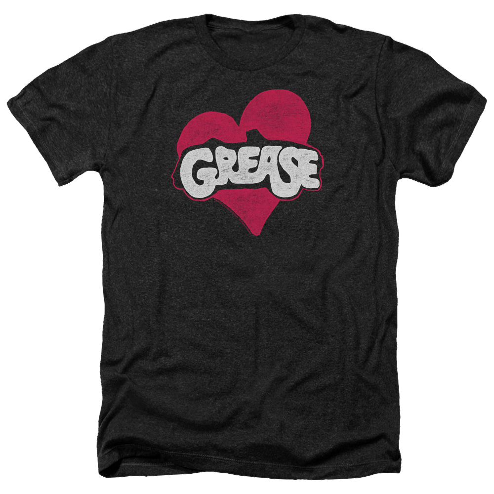Grease Heart - Men's Heather T-Shirt Men's Heather T-Shirt Grease   