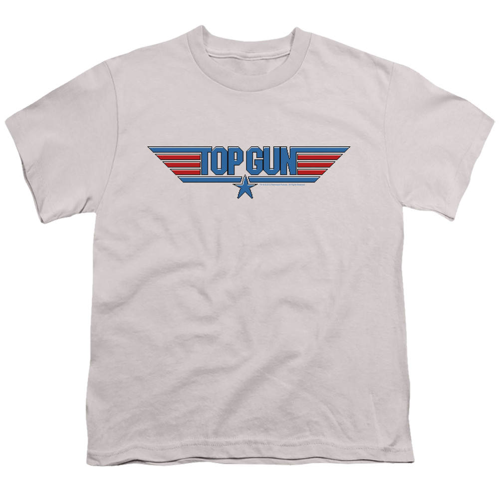 Top Gun 8 Bit Logo - Youth T-Shirt Youth T-Shirt (Ages 8-12) Top Gun   