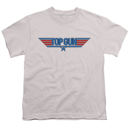 Top Gun 8 Bit Logo - Youth T-Shirt Youth T-Shirt (Ages 8-12) Top Gun   
