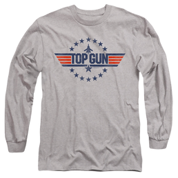 Top Gun Star Logo - Men's Long Sleeve T-Shirt Men's Long Sleeve T-Shirt Top Gun   