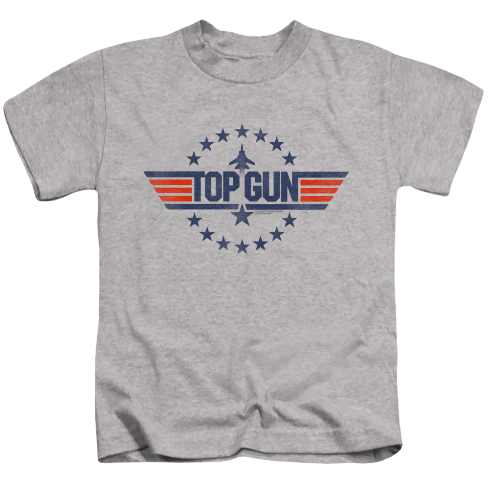 Top Gun Star Logo - Kid's T-Shirt Kid's T-Shirt (Ages 4-7) Top Gun   