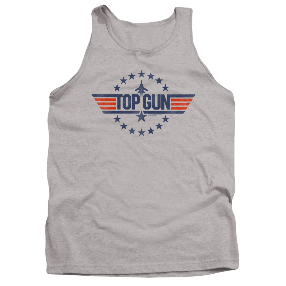 Top Gun Star Logo - Men's Tank Top Men's Tank Top Gun   