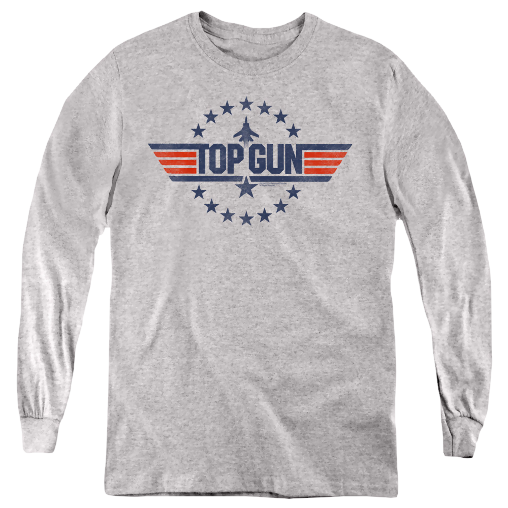 Top Gun Star Logo - Youth Long Sleeve T-Shirt Youth Long Sleeve T-Shirt Top Gun   