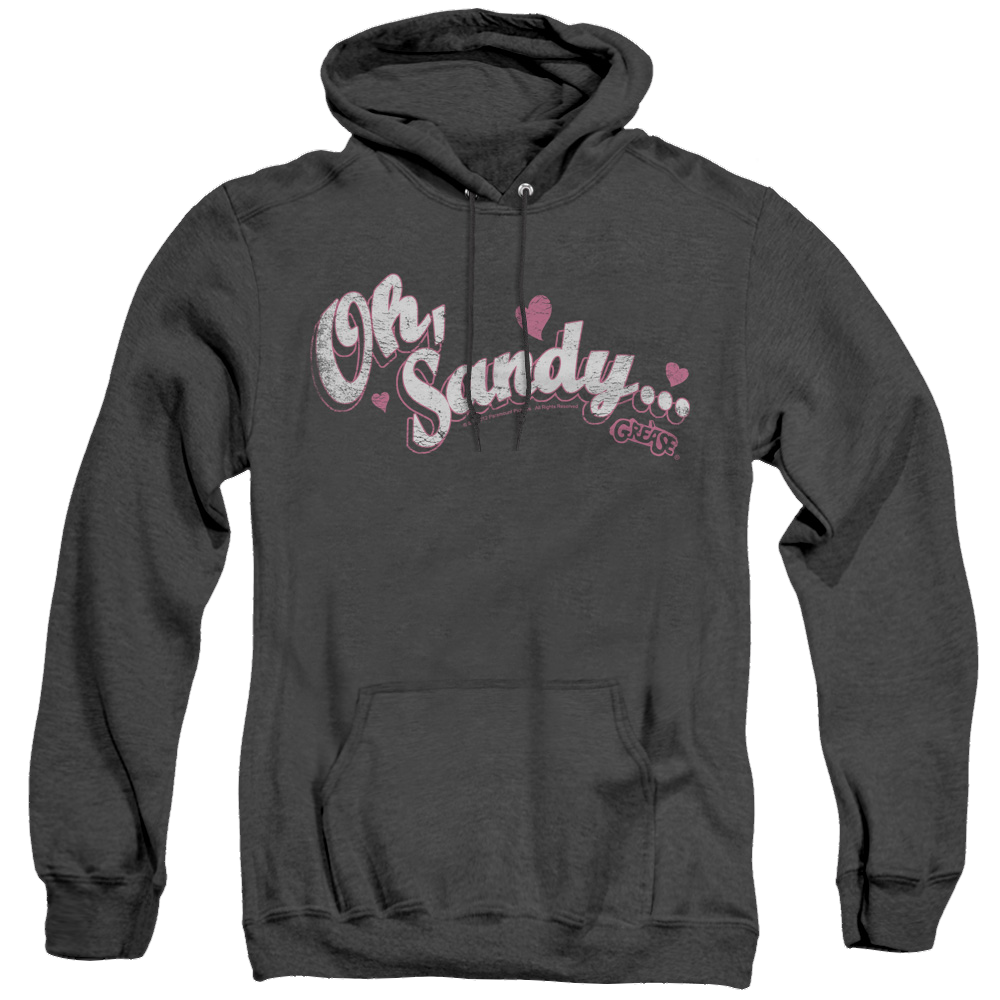 Grease Oh Sandy - Heather Pullover Hoodie Heather Pullover Hoodie Grease   