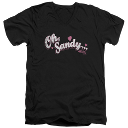 Grease Oh Sandy - Men's V-Neck T-Shirt Men's V-Neck T-Shirt Grease   