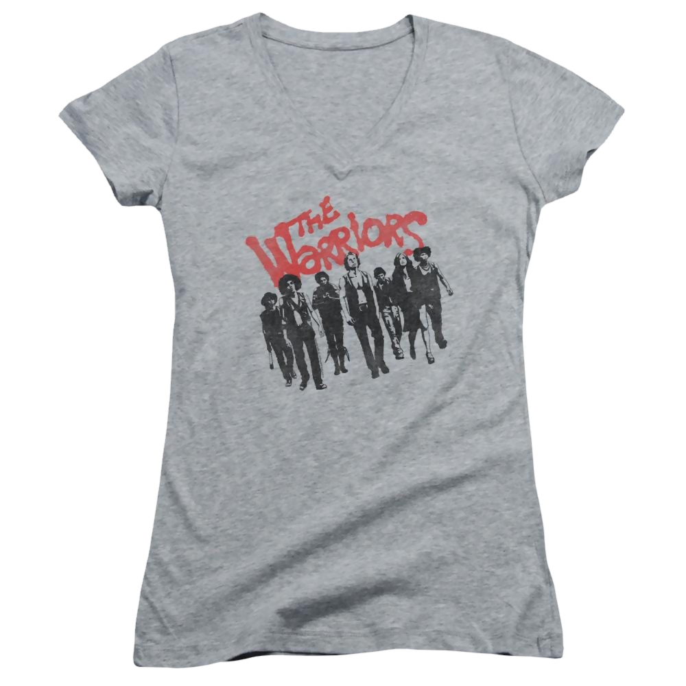 The Warriors The Gang Juniors V-Neck T-Shirt Juniors V-Neck T-Shirt The Warriors   