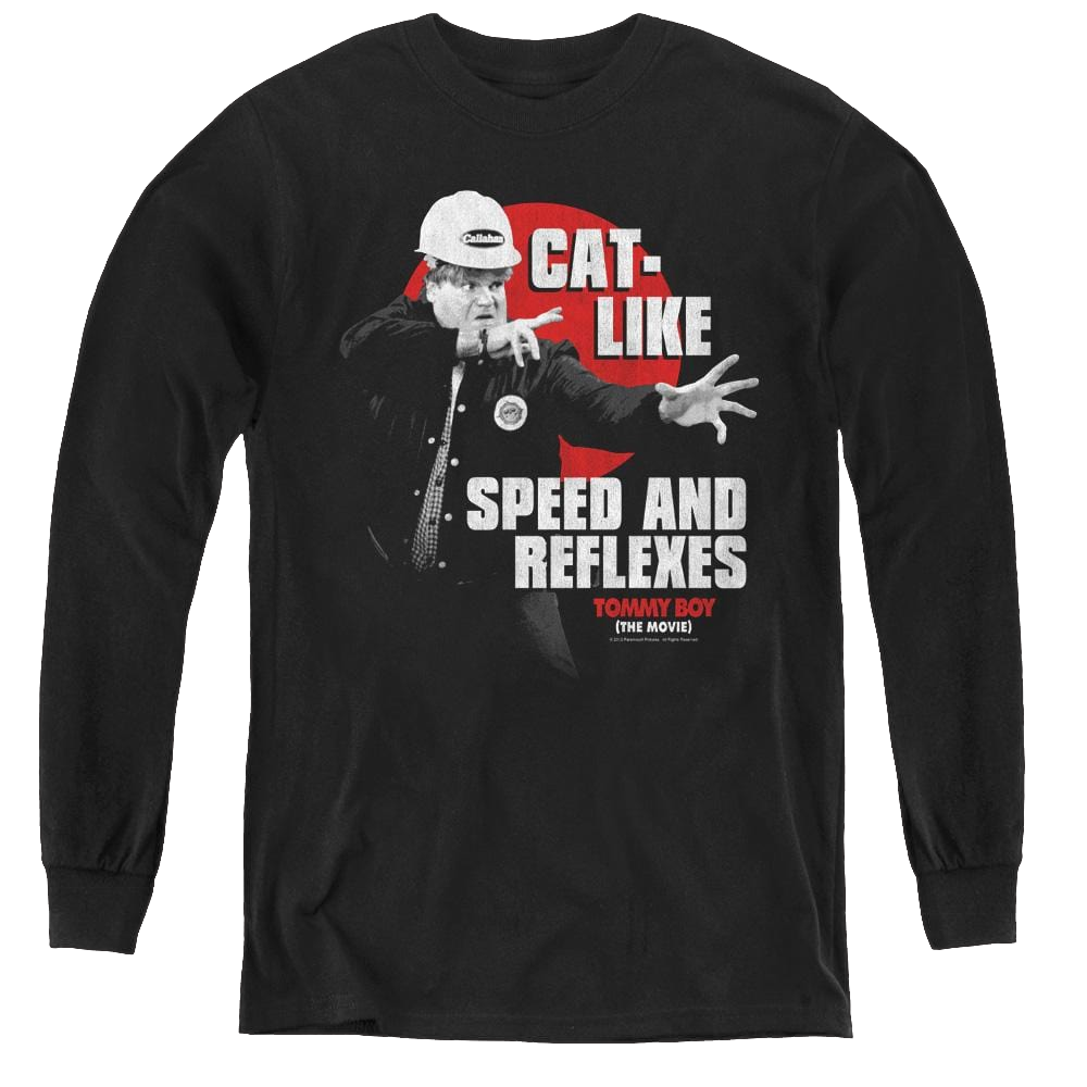 Tommy Boy Cat Like - Youth Long Sleeve T-Shirt Youth Long Sleeve T-Shirt Tommy Boy   