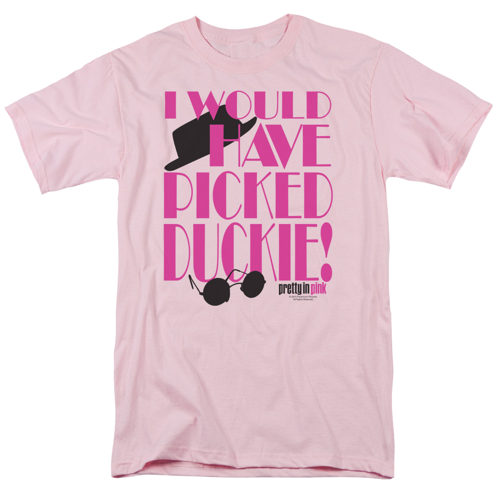 Pretty in Pink Picked Duckie - Men's Regular Fit T-Shirt Men's Regular Fit T-Shirt Pretty in Pink   