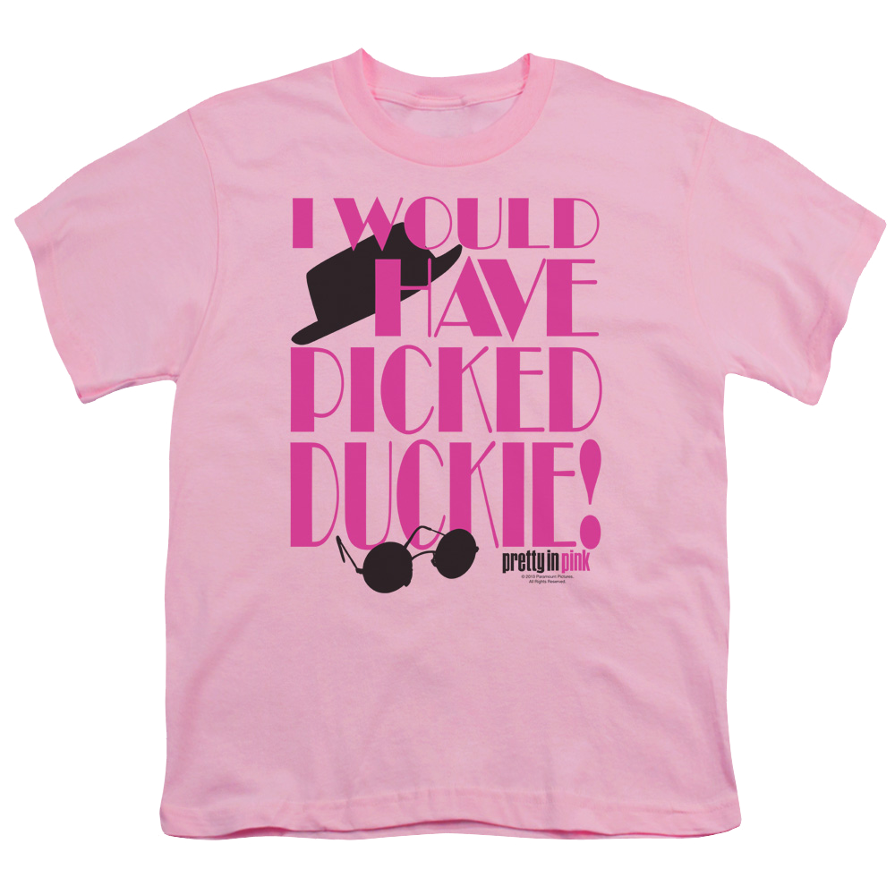 Pretty in Pink Picked Duckie - Youth T-Shirt Youth T-Shirt (Ages 8-12) Pretty in Pink   