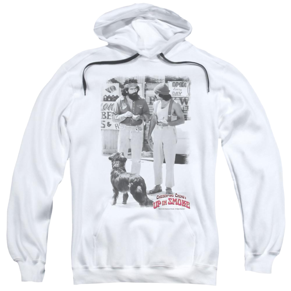 Up In Smoke Square - Pullover Hoodie Pullover Hoodie Cheech & Chong   