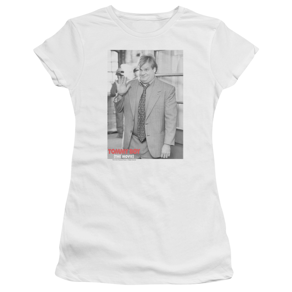 Tommy Boy Square - Juniors T-Shirt Juniors T-Shirt Tommy Boy   