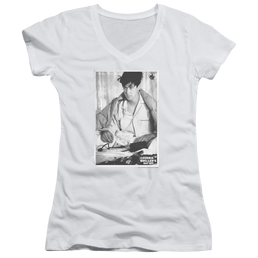 Ferris Bueller's Day Off Cameron - Juniors V-Neck T-Shirt Juniors V-Neck T-Shirt Ferris Bueller's Day Off   