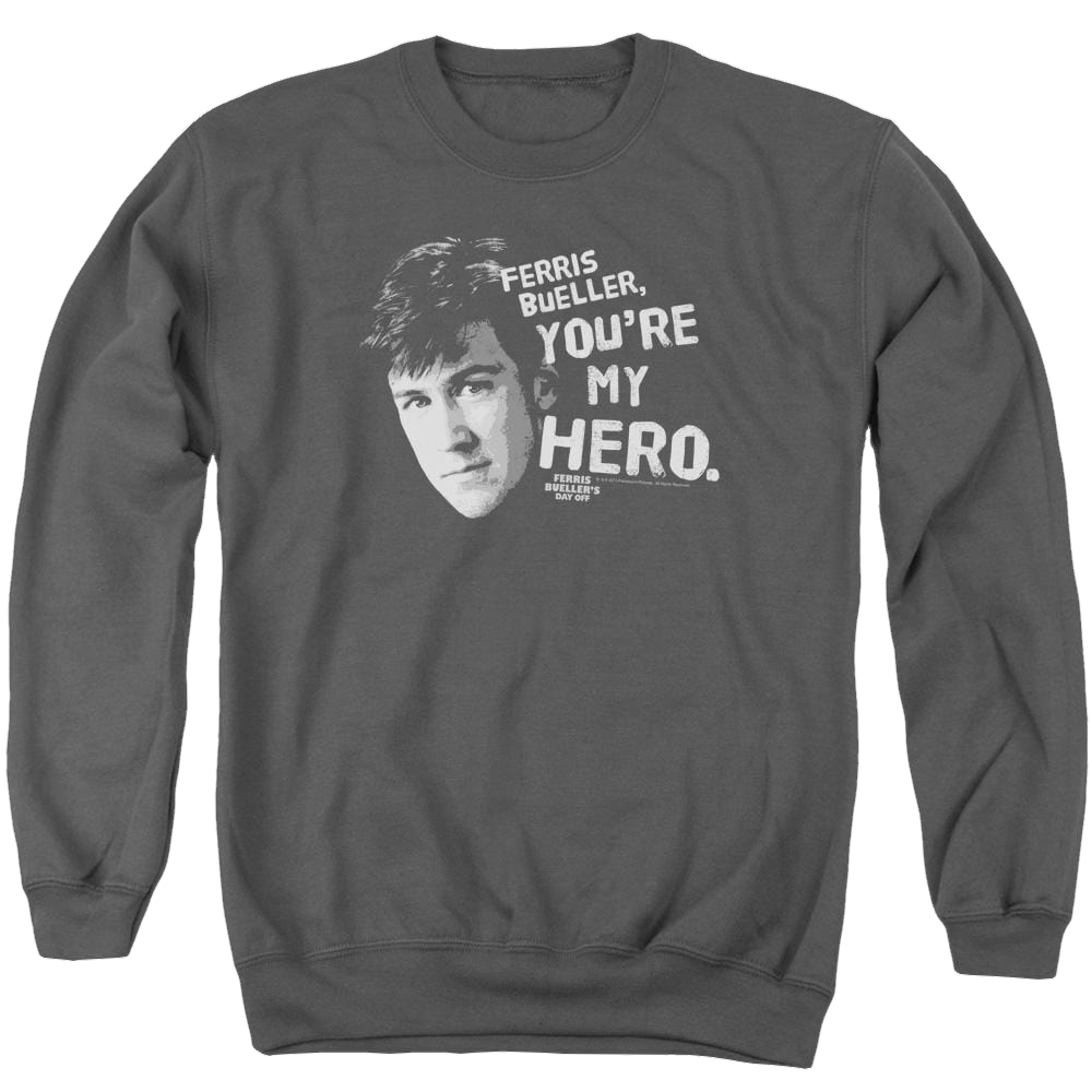 Ferris Bueller's Day Off My Hero - Men's Crewneck Sweatshirt Men's Crewneck Sweatshirt Ferris Bueller's Day Off   