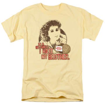 Banana men's regular fit t-shirt with Ferris Bueller's Day Off Nutsheel graphic