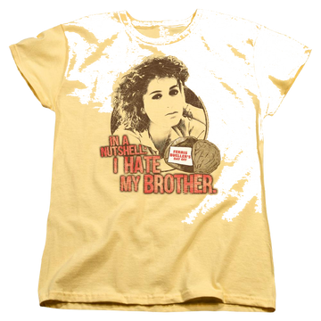 Banana women's t-shirt with Ferris Bueller's Day Off Nutsheel graphic