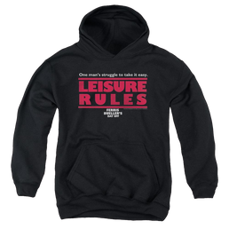 Ferris Bueller's Day Off Leisure Rules - Youth Hoodie (Ages 8-12) Youth Hoodie (Ages 8-12) Ferris Bueller's Day Off   