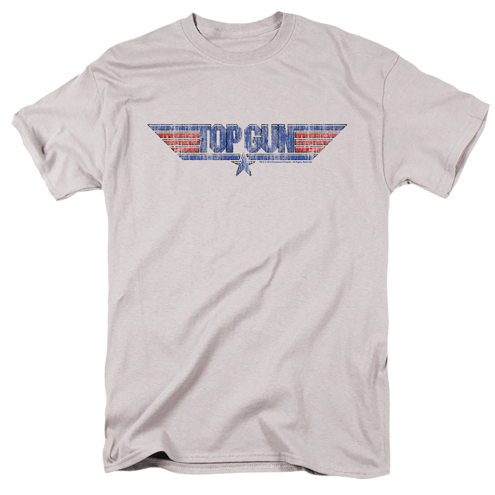 Top Gun 8 Bit Logo - Men's Regular Fit T-Shirt Men's Regular Fit T-Shirt Top Gun   