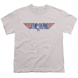 Top Gun 8 Bit Logo - Youth T-Shirt Youth T-Shirt (Ages 8-12) Top Gun   