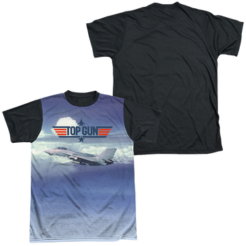 Top Gun Take Off men's black back t-shirt